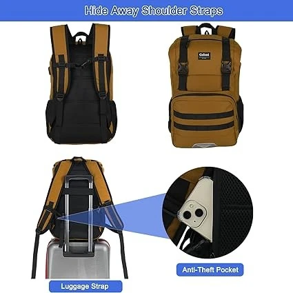 Travel Laptop Canvas Backpack