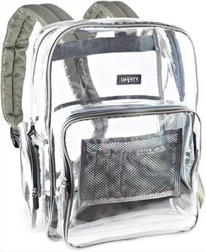 Nahrbtnik Durable Transparent See Through Bag